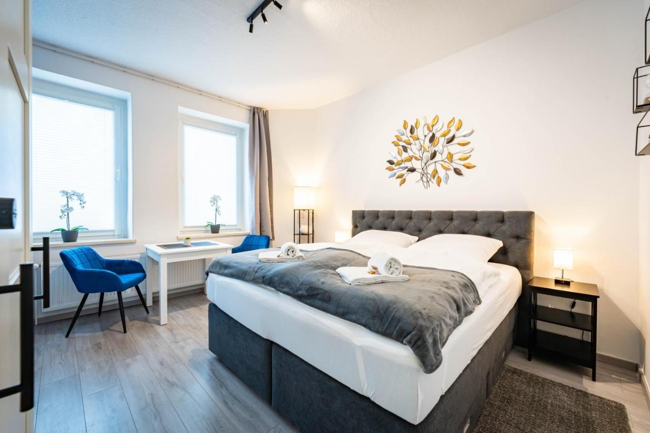 Apartmento Blue Magdeburg - Zentral - Wifi - Netflix Luaran gambar