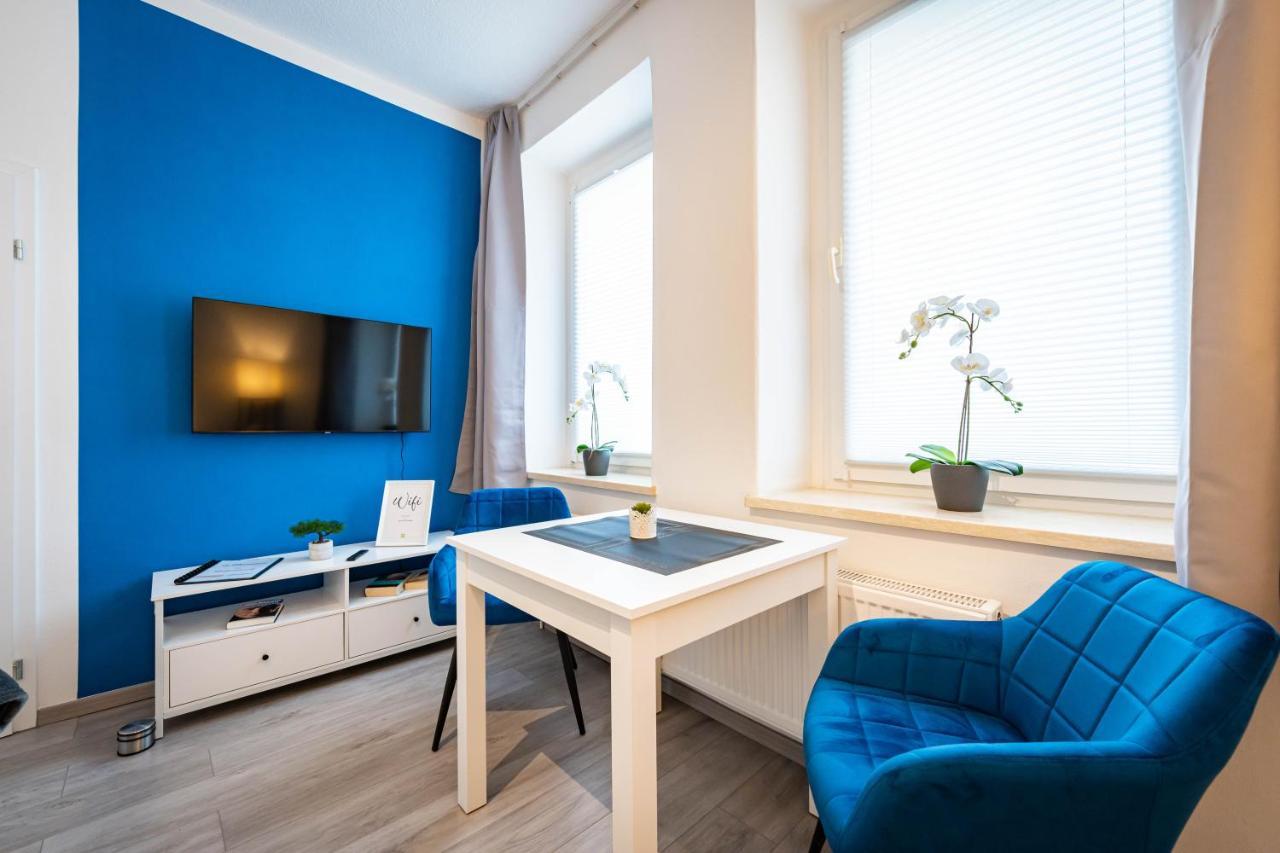 Apartmento Blue Magdeburg - Zentral - Wifi - Netflix Luaran gambar
