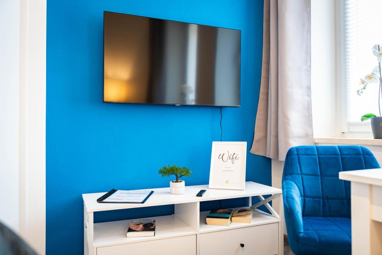 Apartmento Blue Magdeburg - Zentral - Wifi - Netflix Luaran gambar