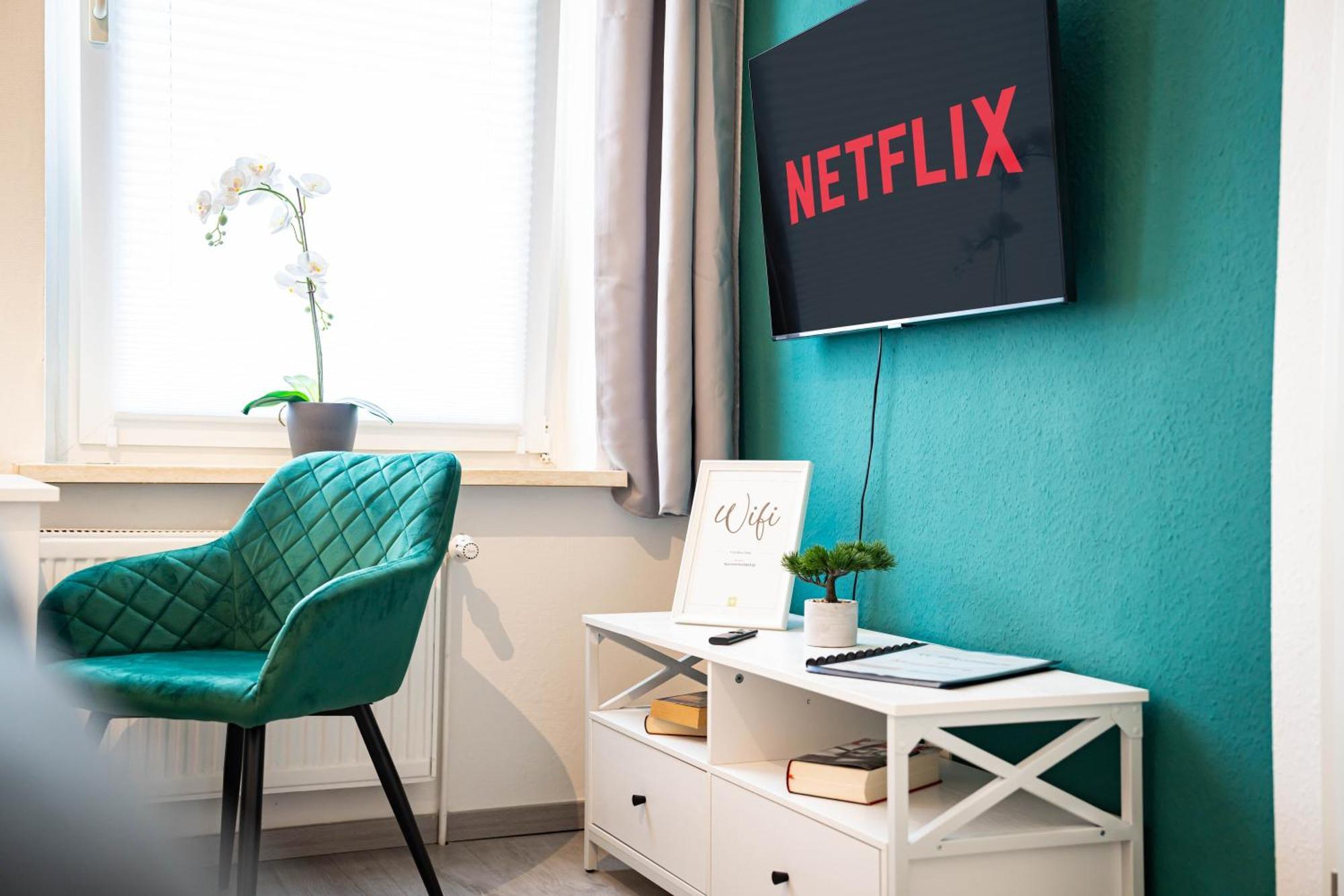 Apartmento Blue Magdeburg - Zentral - Wifi - Netflix Luaran gambar