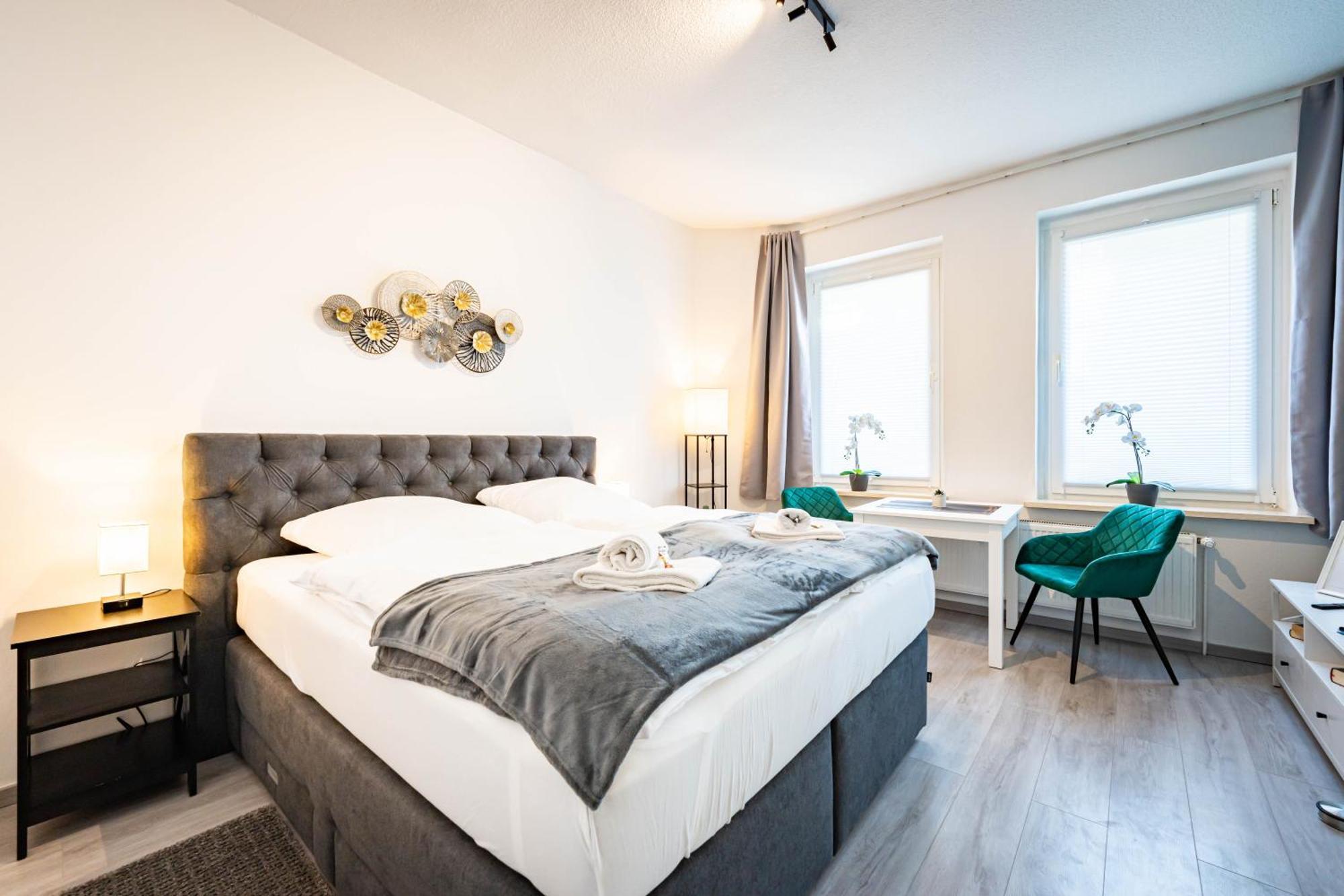 Apartmento Blue Magdeburg - Zentral - Wifi - Netflix Luaran gambar