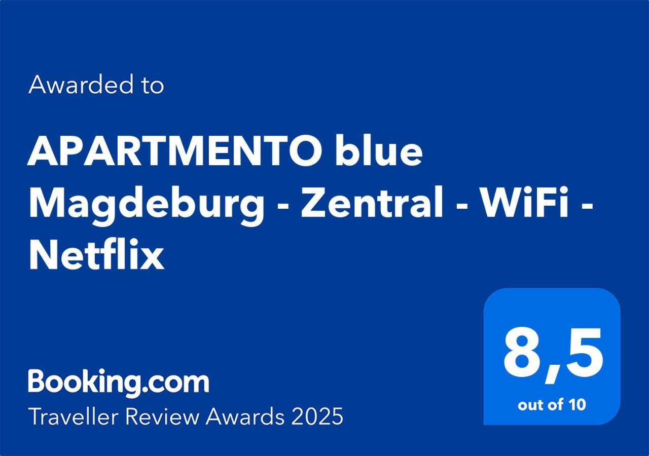 Apartmento Blue Magdeburg - Zentral - Wifi - Netflix Luaran gambar